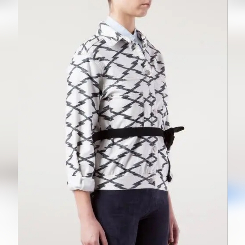 Isabel Marant Etoile Printed Denim Jackey
